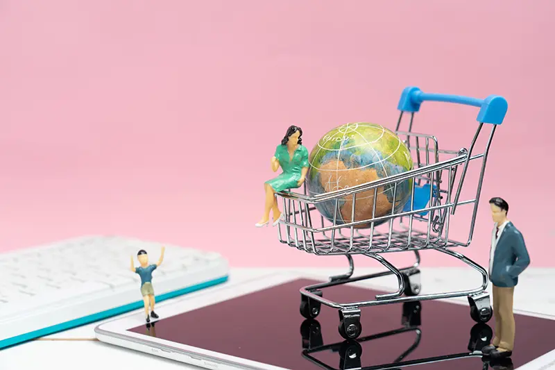Mobile-first e-commerce design for a local shop converting mobile browsers into buyers